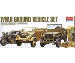 Academy WWII Ground Vehicles Set (1310)