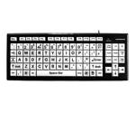 Accuratus Monster 2 High Contrast Keyboard