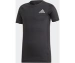 Adidas Alphaskin T-Shirt Kids black/reflective silver (FL1338)