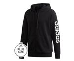 Adidas Essentials Hooded Jacket Plus Size black/white (FL0139)