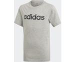 Adidas Essentials Linear Logo T-Shirt Kids medium grey heather/black (DV1816)