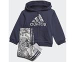 Adidas Fleece Hooded Jogger Set legend ink/grey three (GE0007)