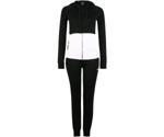 Adidas Linear French Terry Tracksuit Women black/white