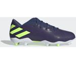 Adidas Nemeziz Messi 19.3 FG Football Boots Tech Indigo / Signal Green / Cloud White Men (EF1806)