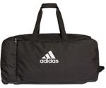 Adidas Tiro Wheeled Duffelbag XL black/white