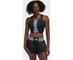 Adidas TKO Crop-Top black / white Women (FJ7289)