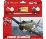 Airfix Curtiss Tomahawk IIB Starter Set (A55101)