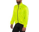 Alé Cycling Guscio Light Pack jacket Men's flou yellow