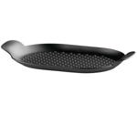 Alessi Edo cast iron grill pan 24.5 x 40cm