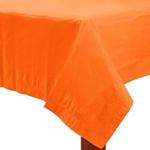 amscan 57115-05 Orange Rectangular Paper Tablecover - 1 Pc