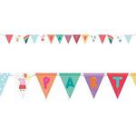 Amscan International 9906337 Peppa Pig Pennant Banner 4m