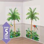 amscan Palm Tree Scene Setters 85cm x 1.65m-2 Pcs