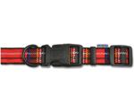 Ancol Red Tartan Adjustable Dog Collar