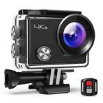 APEMAN Action Camera A77, 4K 20MP Webcam WiFi Sports for Vlog Underwater Cam Waterproof 30M with Remote Control