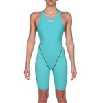 Arena Powerskin St 2.0 - Open Back, Aquamarine, 26