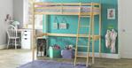 Argos Home Kaycie High Sleeper Single Bed Frame - Pine