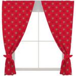 Arsenal FC Curtains (One Size) (Red)