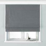 Atlantic Grey Roman Blind Grey