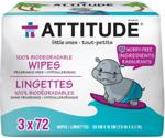 Attitude Eco Baby Wet Wipes