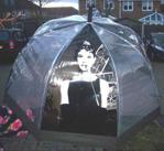 AUDREY HEPBURN Dome Umbrella 81cm Brand New