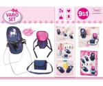 Bayer Design Vario Set 9 in 1 blue/pink