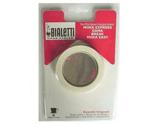 Bialetti 9743 Strainer + Replacement Gasket for Espresso Pots 6 Cups