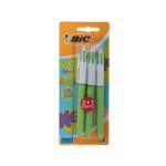 BiC 4 Colours Fun Pack of 2 plus 1 Free