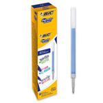 BIC 944097 Gel-ocity Illusion Erasable Gel Pen Refills - Blue (Box of 12)