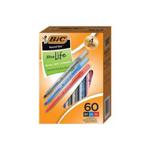 BIC BICGSM609AST Round Stic Ballpoint Pens, Assorted Color