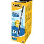 BIC Cristal Gel Pen 0.7mm Box of 20 - Black