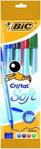 BIC cristal soft Ballpoint Pens - 0.4 mm-Pack of 4-color-a