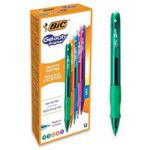 BIC Gel-ocity Original Gel Ink Pens - Assorted Colours, Box of 12