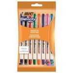 Bic Gelocity Gel Ink Pens 0.5mm Assorted (8 Pack)