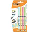 BIC Highlighter Grip Pastel Set of 4 (964859)