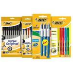 BIC Student Ballpoint Pens, Highlighters and 4 Colour Pens