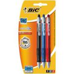 BIC Velocity Ball Pens - Assorted (Pack of 3)