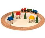 Bigjigs My First Wooden Train Set