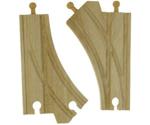 Bigjigs Wooden Railway System - Spare Curved Track