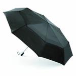 Bigtop Automatic Open/Close Double canopy folding umbrella BLACK