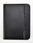 Black A4 Conference Folder With Calculator & Pad / Professional Portfolio CL-835