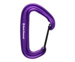 Black Diamond Miniwire Carabiner Purple