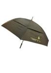 Black Golf Double Canopy Umbrella Brand New With Logos and Grip Handle Scotland