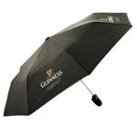 Black Guinness Embossed Umbrella, 100Cm Diameter