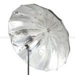 Black/Silver Deep Parabolic 130cm Umbrella Quality Durable Brolly Studio