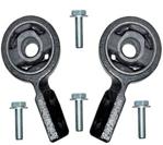 BMW 3 SERIES E36 Z3 FRONT WISHBONE TRAILING ARM BUSH WITH BRACKET - PAIR