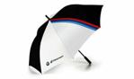 BMW Genuine M Motorsport Umbrella Black White 130cm Diameter 80232461135