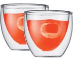 Bodum Pavina Glass, double wall, 0.08 l, 2 pieces