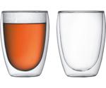 Bodum Pavina Glass, double wall, 0.35 l, 2 pieces