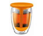 Bodum Tea for One Tea Glass + Strainer, 0.35L