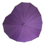 Boutique Heart Shape Umbrella (Purple)